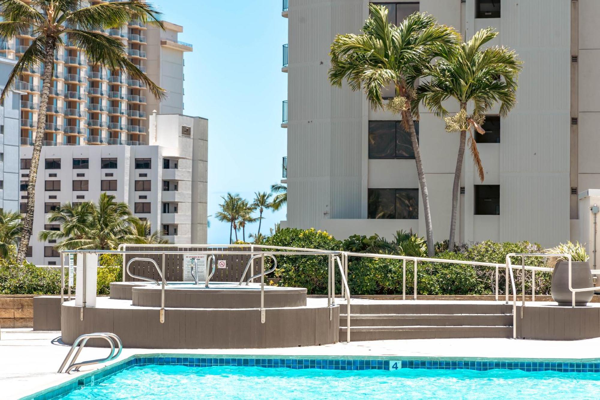 1Br With Great Ocean Views, 1 Block To Waikiki Beach Гонолулу Екстер'єр фото